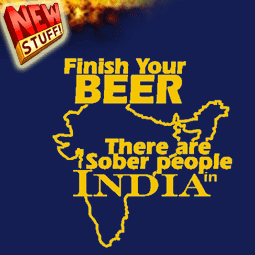 finish your beer there are sober people in india