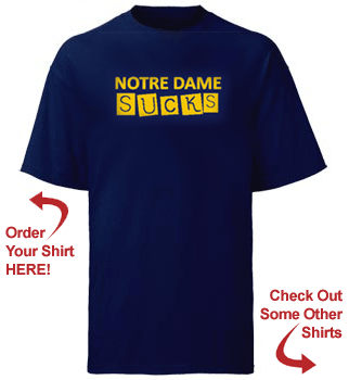 notre dame sucks