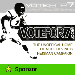 THE UNOFFICAL HOME OF NOEL DEVINE’S HEISMAN CAMPAIGN