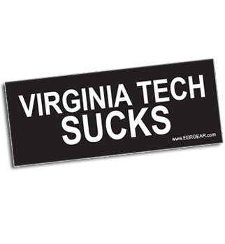 VT Sucks Bumper Sticker